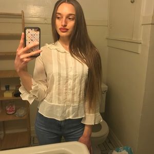 Ralph Lauren White Blouse